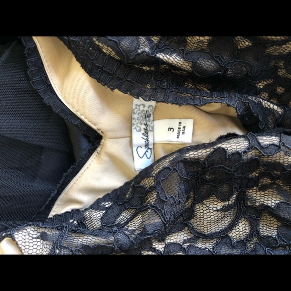 Black Ruffle Dress - Picture 3 of 3